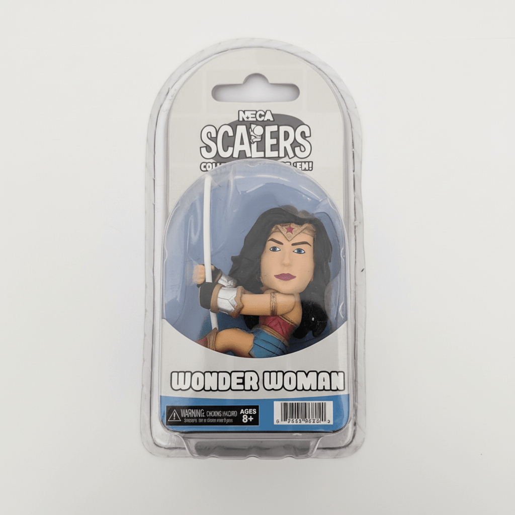 NECA Scalers Wonder Woman Mini Cable Clip Figure - DC Comics - Grown Up Kids