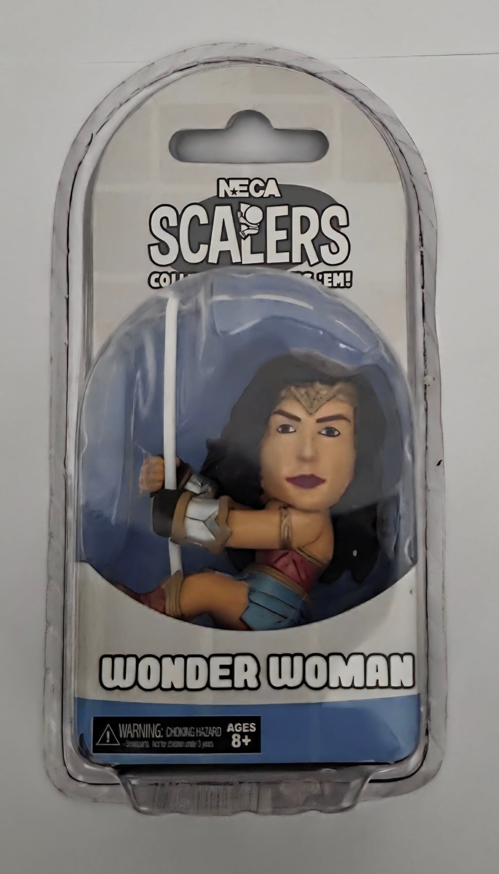 NECA Scalers Wonder Woman Mini Cable Clip Figure DC Comics Collectible - Grown Up Kids