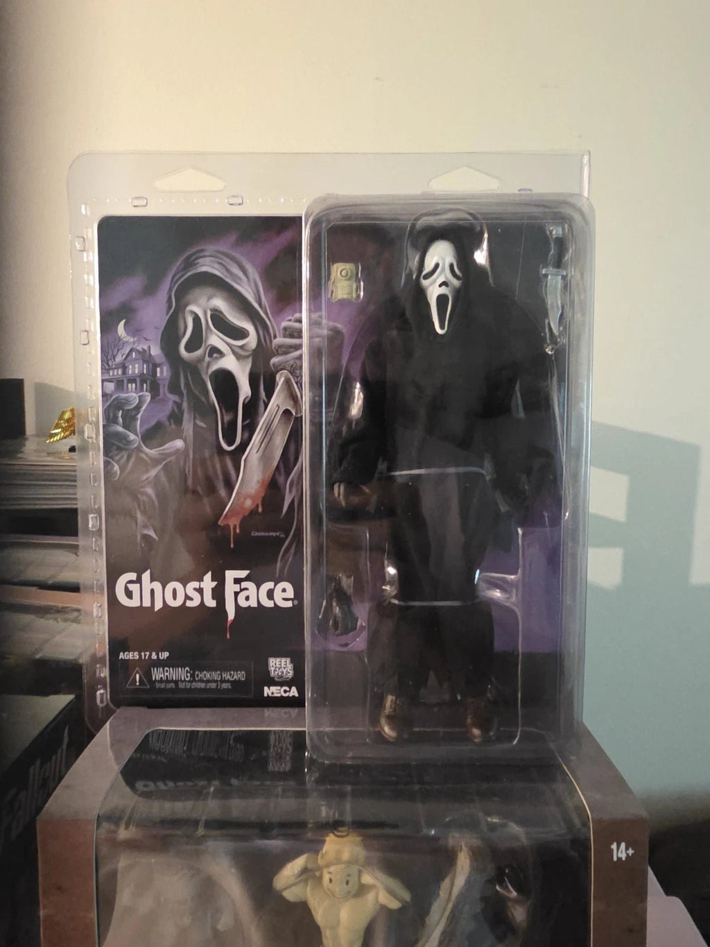 NECA Scream Ghostface 8-Inch Action Figure Reel Toys Sealed New - Grown Up Kids