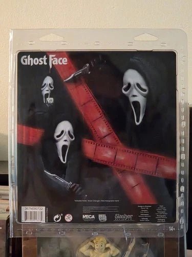 NECA Scream Ghostface 8-Inch Action Figure Reel Toys Sealed New - Grown Up Kids