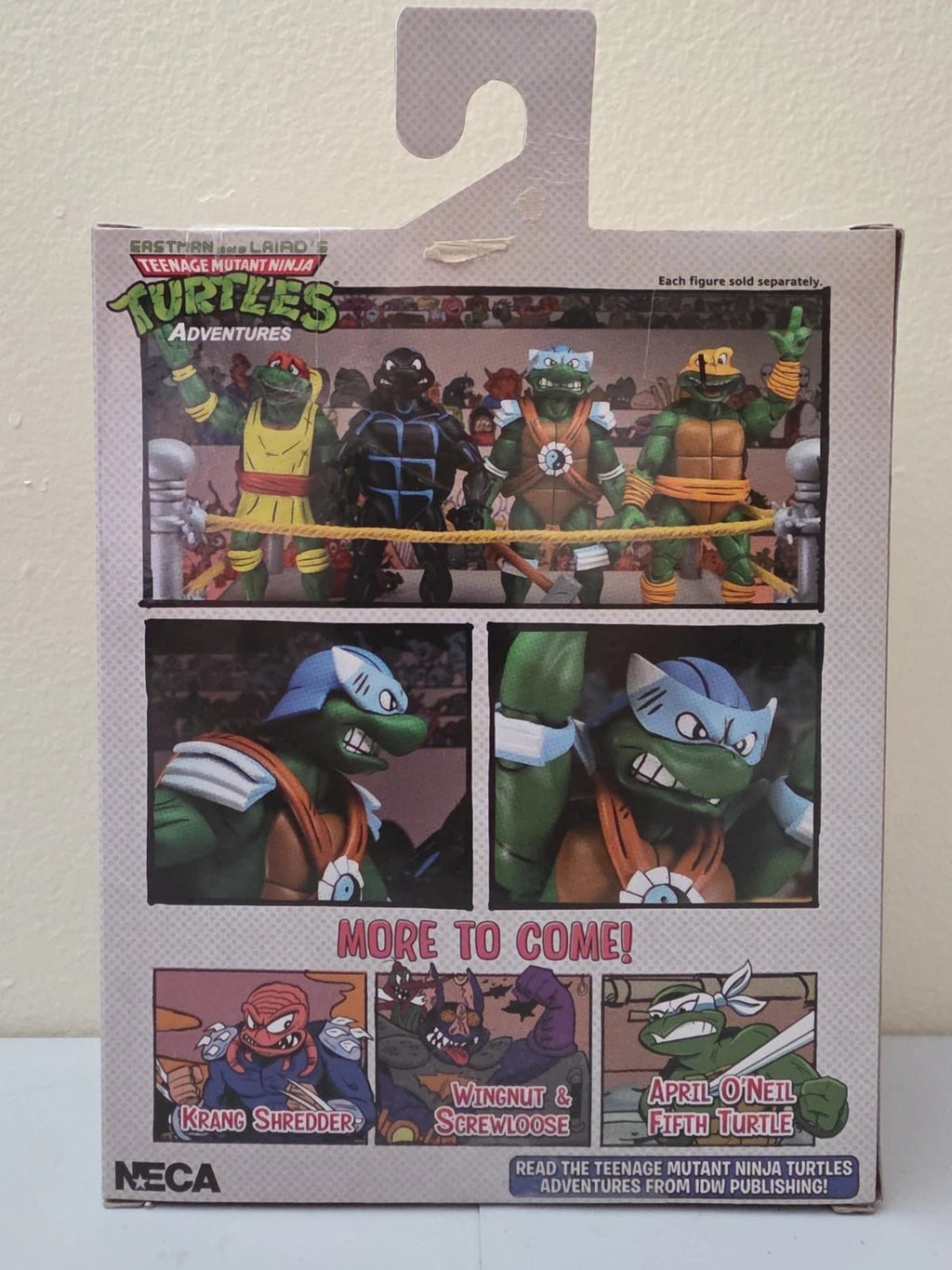 NECA Teenage Mutant Ninja Turtles Adventures Leonardo Stump Arena - Grown Up Kids