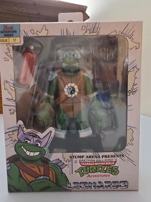 NECA Teenage Mutant Ninja Turtles Adventures Leonardo Stump Arena - Grown Up Kids
