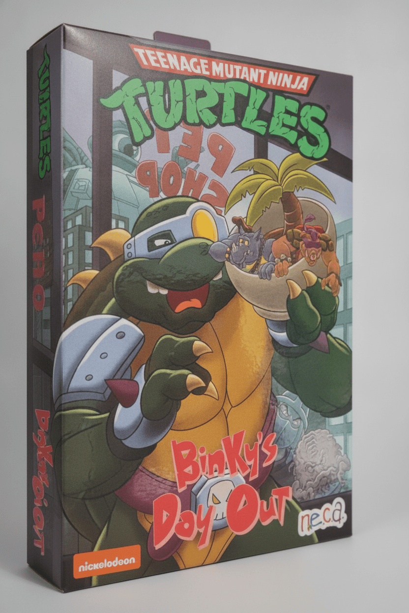 NECA Teenage Mutant Ninja Turtles: Binky's Day Out Collector's Set - Grown Up Kids