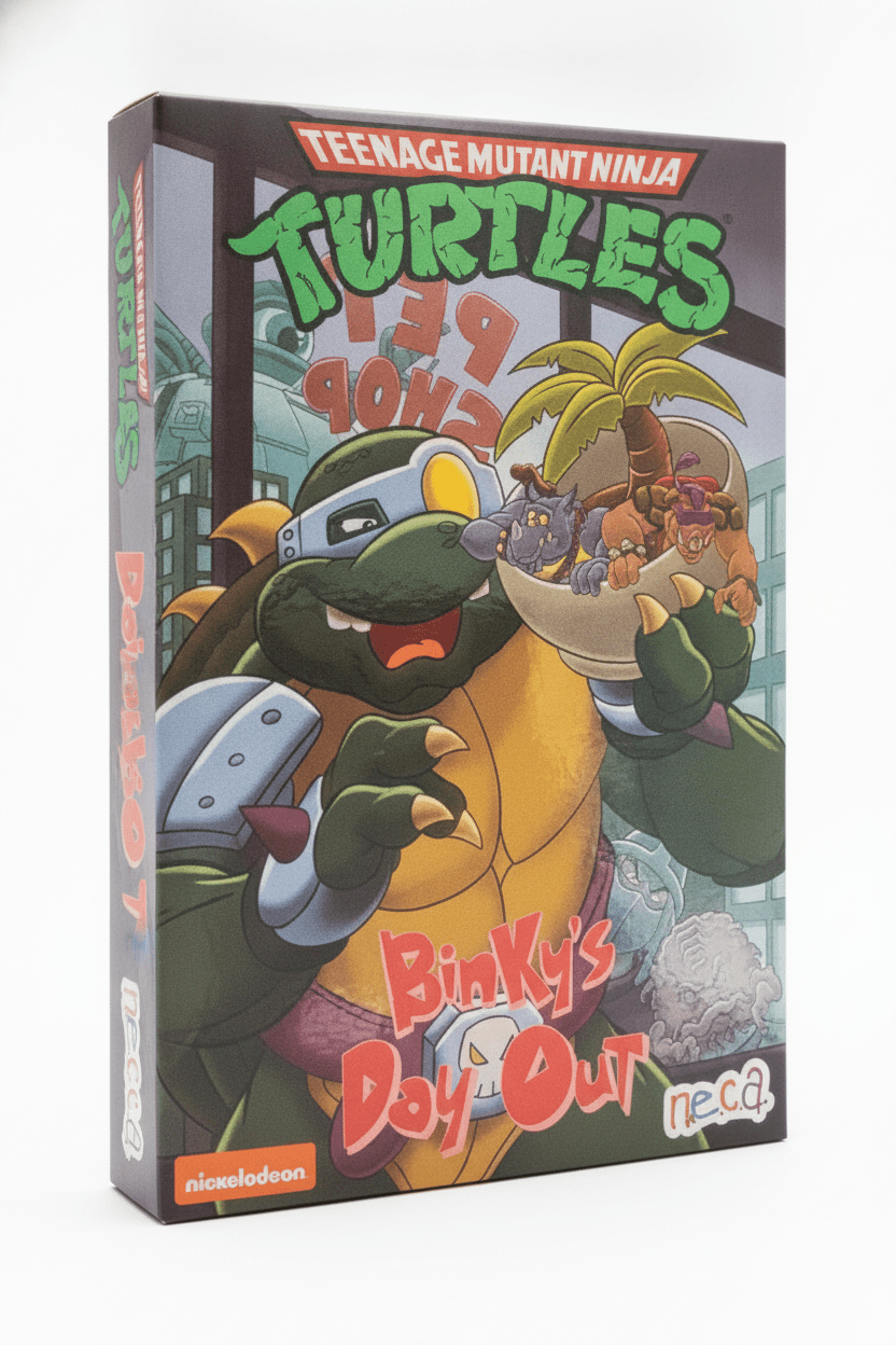 NECA Teenage Mutant Ninja Turtles: Binky's Day Out Collector's Set - Grown Up Kids