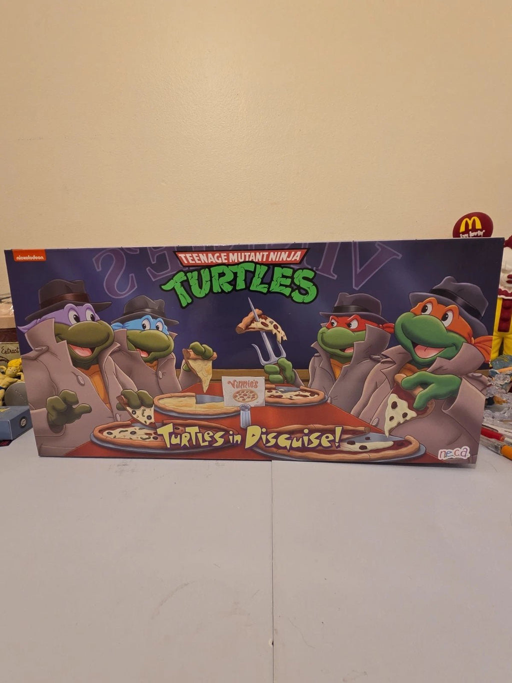 NECA TMNT: Turtles in Disguise 4-Pack Packaging (Box Only) - Grown Up Kids