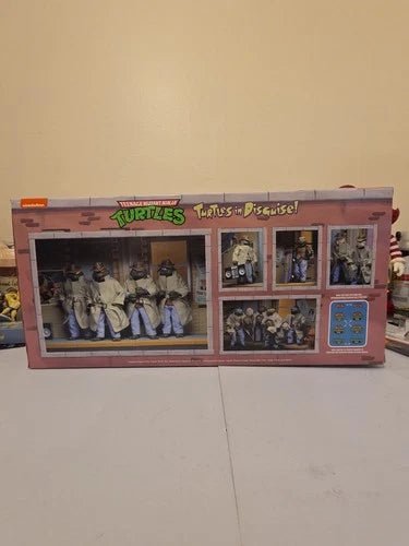 NECA TMNT: Turtles in Disguise 4-Pack Packaging (Box Only) - Grown Up Kids
