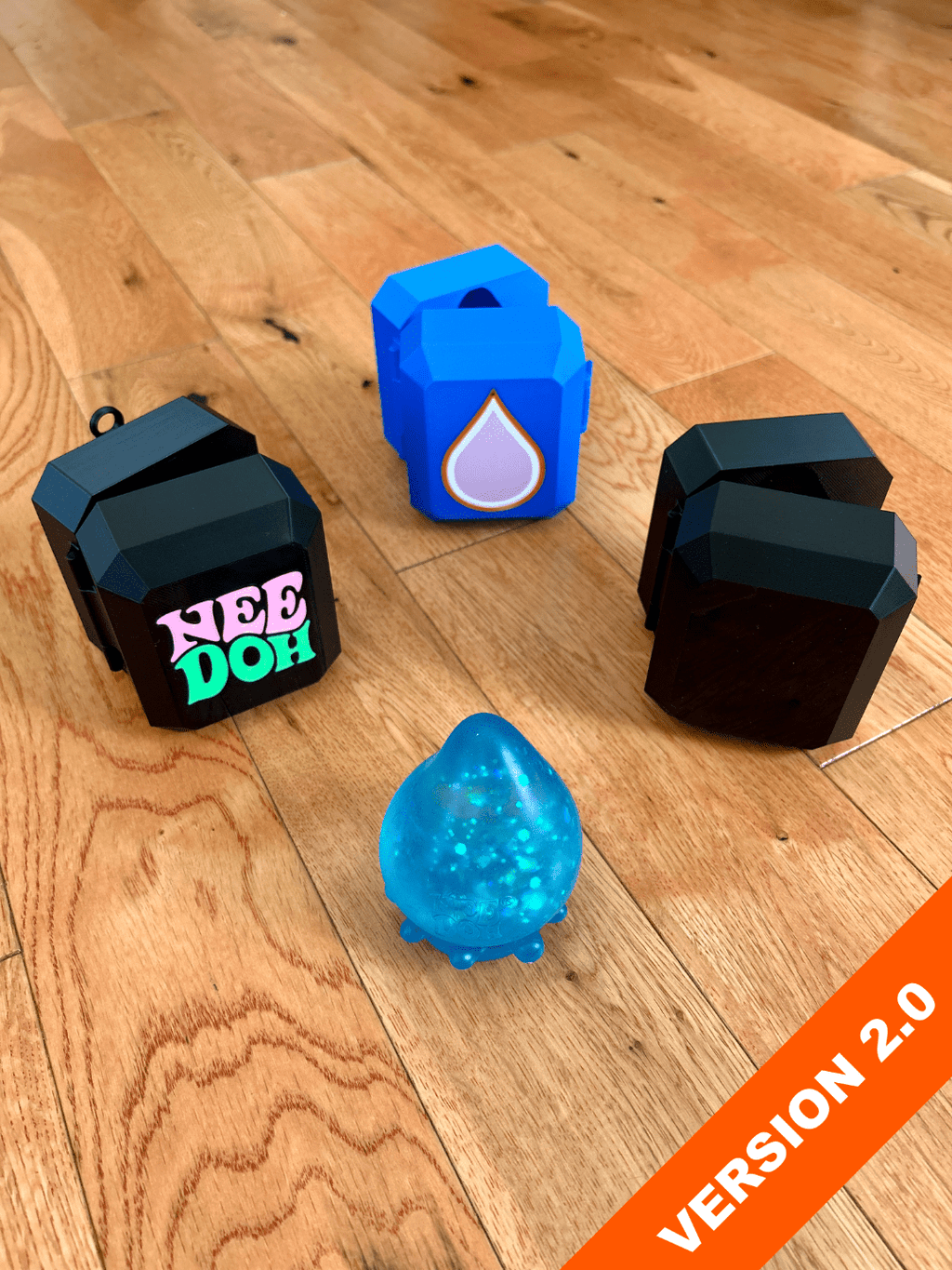NeeDoh Dream Drop 3D Printed Protective Case - Grown Up Kids
