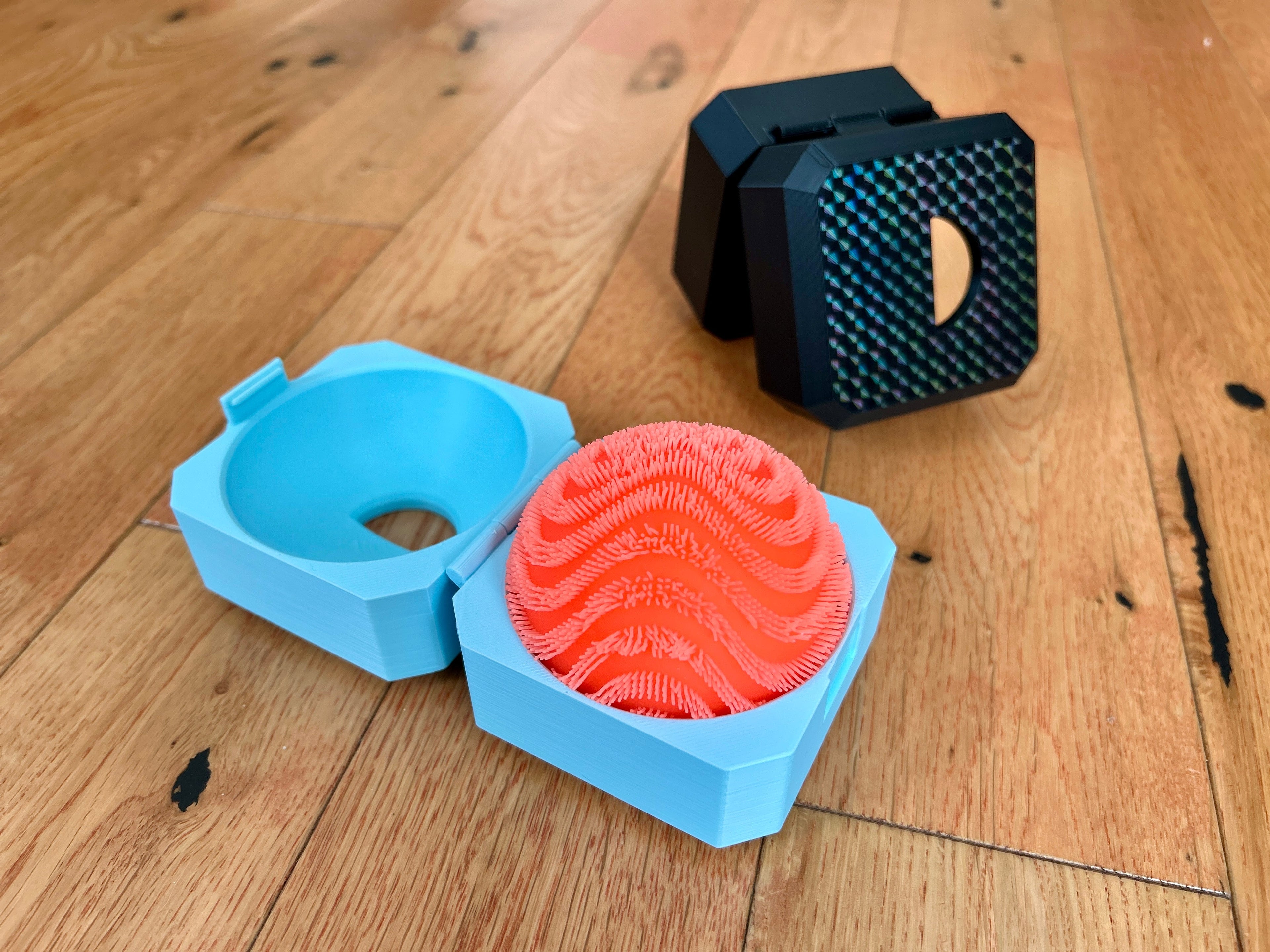NeeDoh Fuzz Ball Case - Custom 3D Printed - Precise Fit - Grown Up Kids