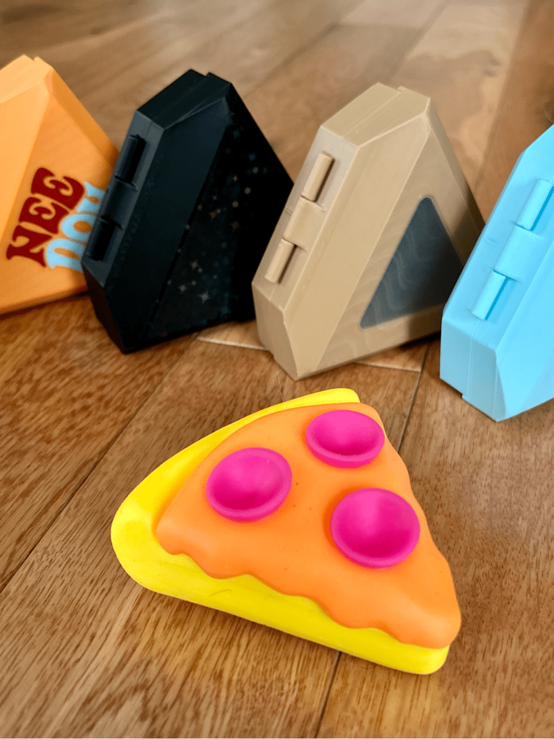 NeeDoh Squeezza Pizza 3D Printed Protective Case - Grown Up Kids