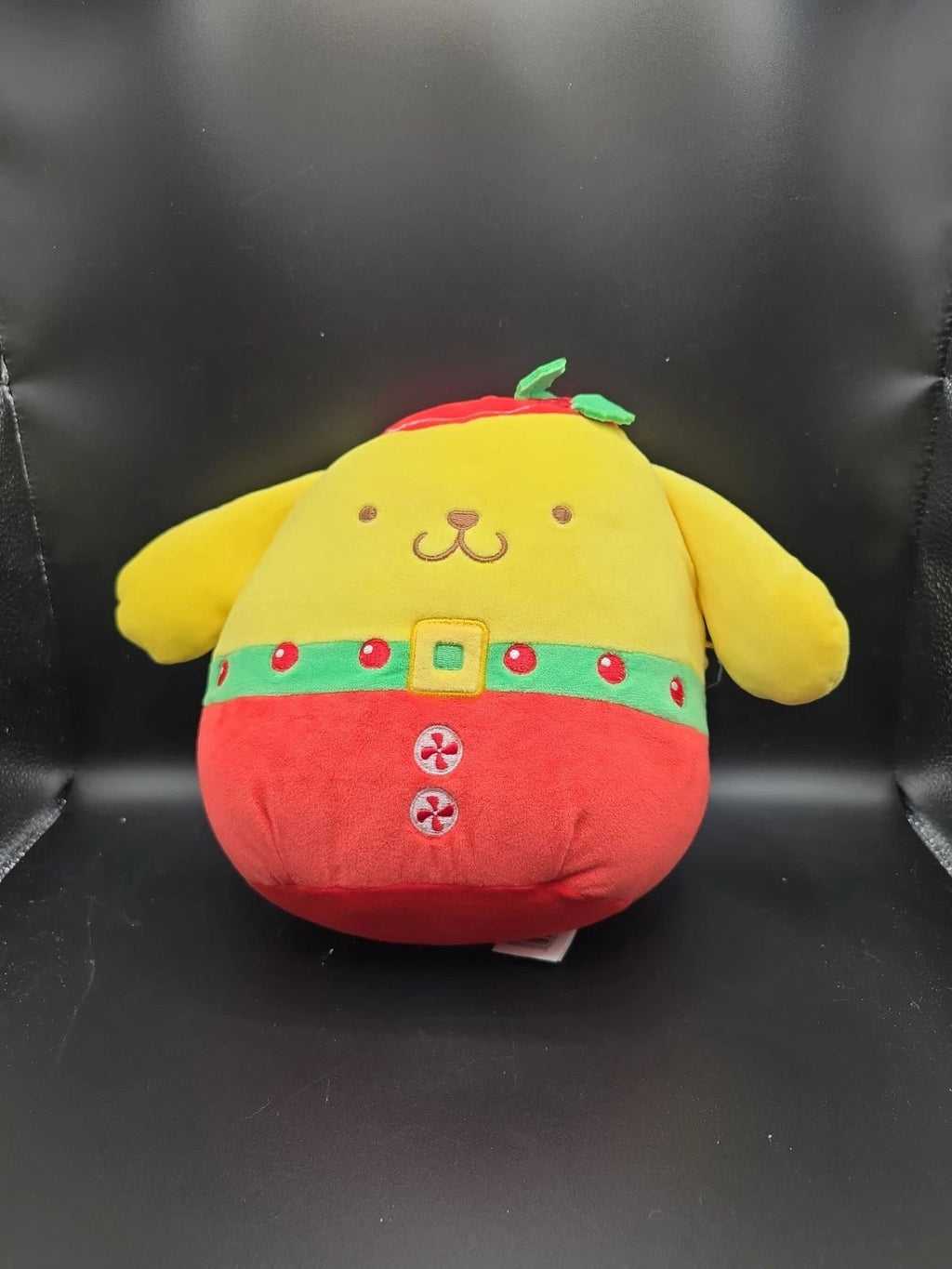 NEW 2024 Squishmallow Hello Kitty and Friends Christmas Series Pompompurin - Grown Up Kids