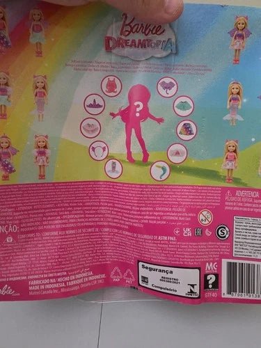 NEW Barbie Dreamtopia Chelsea Doll Dress-up Set Toy Mermaid - Damaged Box - Grown Up Kids