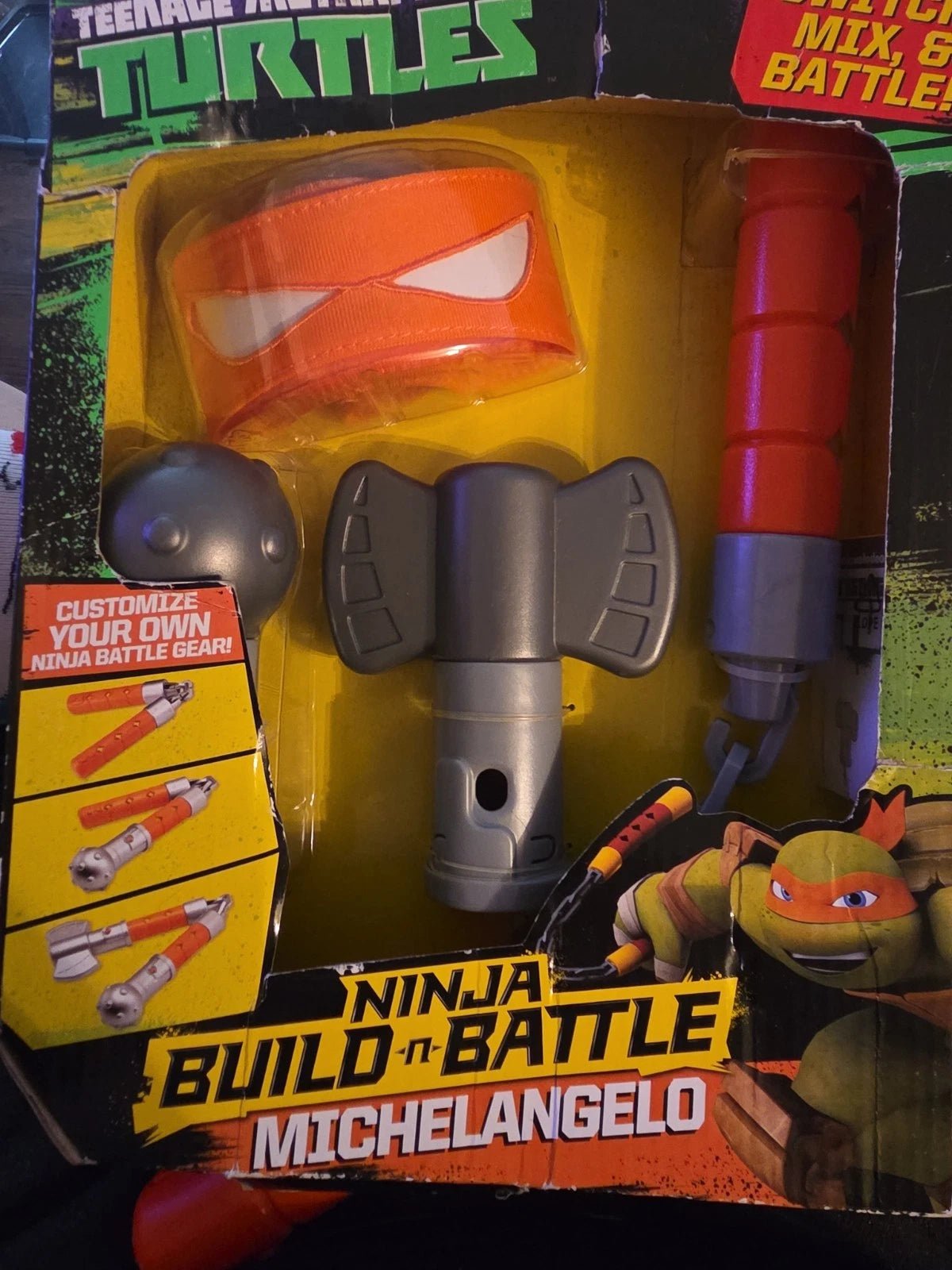 New in Box Ninja Reveal Michelangelo's Nunchaku TMNT Turtles - SEE DESCRIPTION - Grown Up Kids
