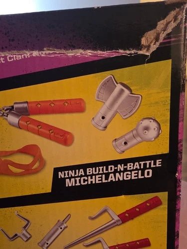 New in Box Ninja Reveal Michelangelo's Nunchaku TMNT Turtles - SEE DESCRIPTION - Grown Up Kids