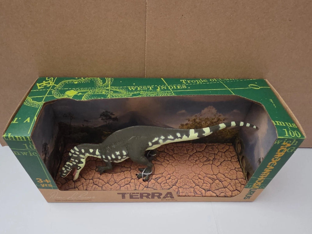 NEW Terra Acrocanthosaurus Dan LoRusso Collection By Battat Dinosaur Figurine - Grown Up Kids