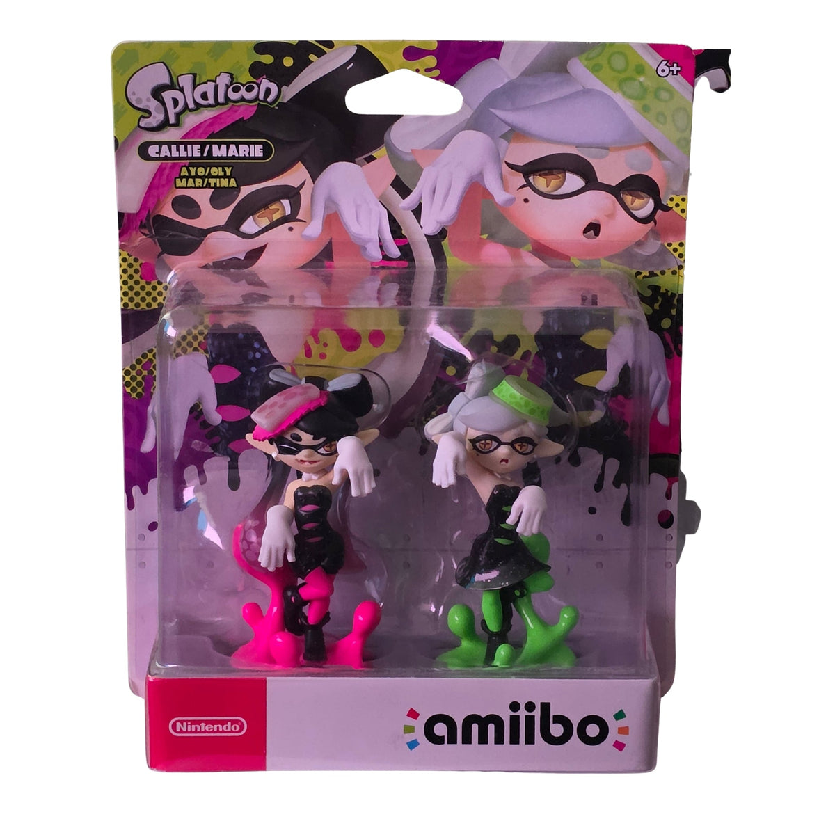 Nintendo Splatoon Amiibo Figures (Callie & Marie / Inkling Boy) - Grown Up Kids