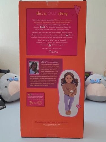 Our Generation Doll Mylena 18" With Plush Bear - Grown Up Kids