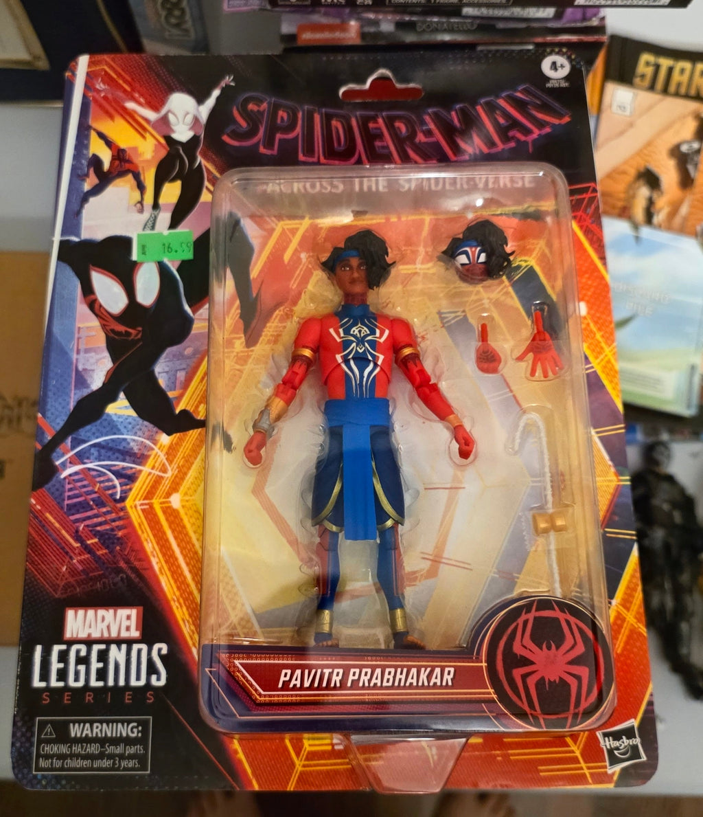 Pavitr Prabhakar Marvel Legends Action Figure - Spider-Man: Across The Spider-Verse - Grown Up Kids
