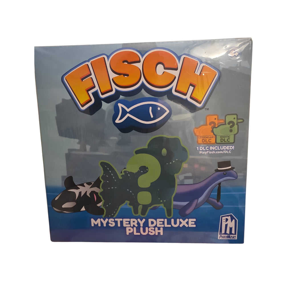 PhatMojo Fisch: Series 1 Mystery Deluxe Plush (1 Random Plush & DLC Code Included) - Grown Up Kids