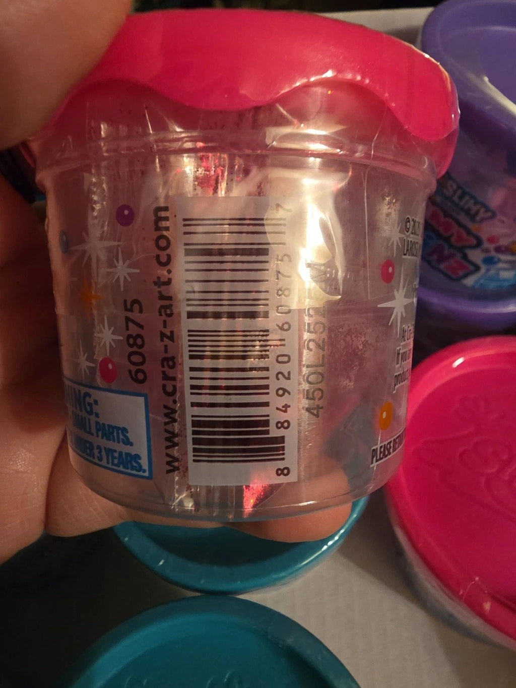 Pink Container Crazy Mix In Slime - Grown Up Kids