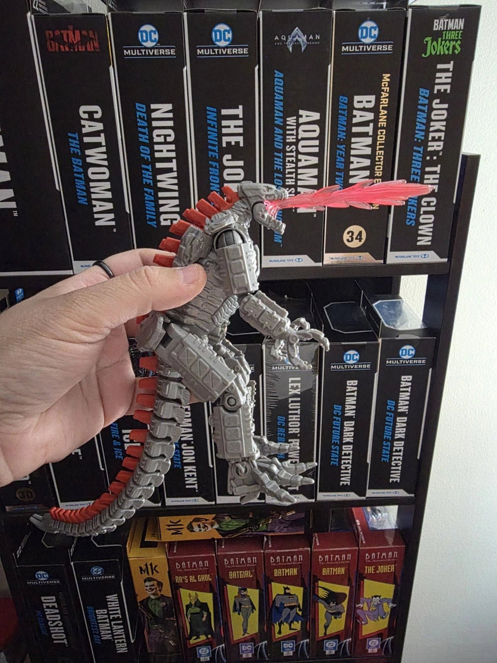 Playmates Toys MonsterVerse Godzilla vs. Kong: Mechagodzilla 6" Action Figure - Grown Up Kids