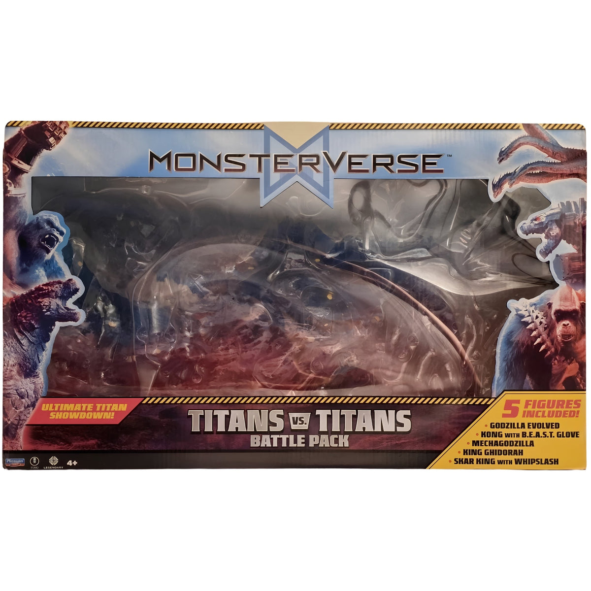 Playmates Toys Monsterverse: Titans vs. Titans Battle Pack (Empty Display Box) - Grown Up Kids
