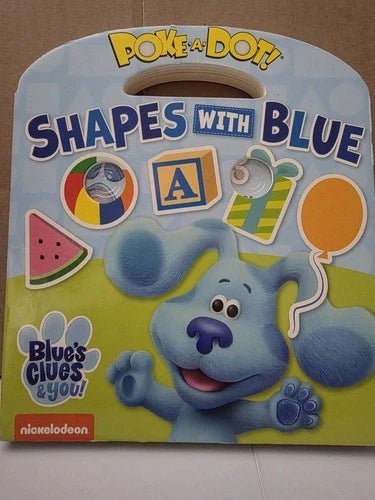 Poke A Dot Shapes With Blue Book 7.25"x8.25"x.75" New Melissa and Doug - Grown Up Kids