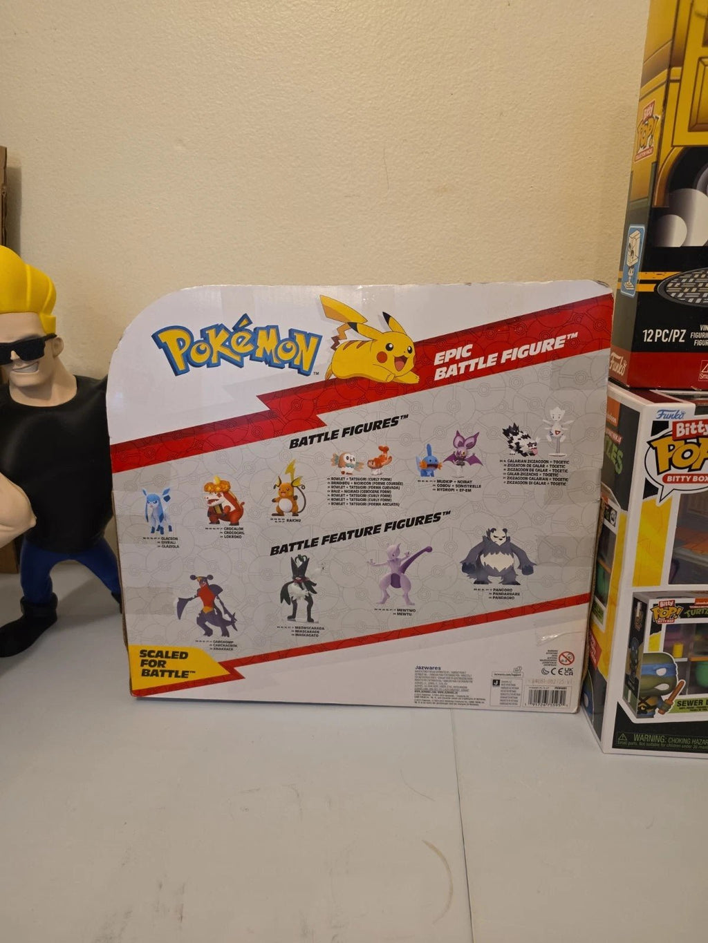 Pokemon Epic Battle Figure SKELEDIRGE Jazwares Action Figure New - Grown Up Kids