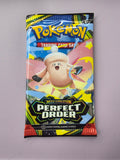 Pokémon TCG Mega Evolution Perfect Order Booster Pack - Factory Sealed 10 Cards - Grown Up Kids