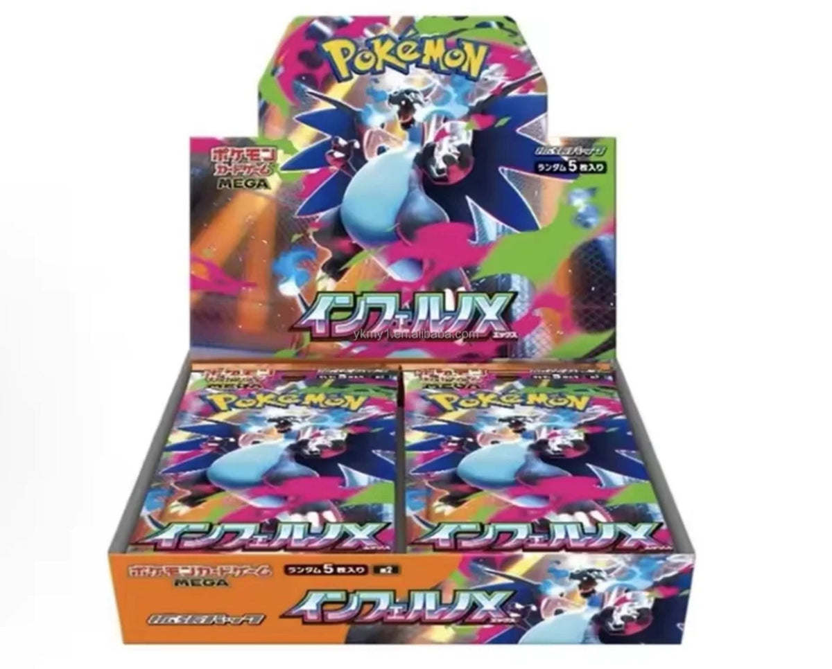 Pokémon TCG: MEGA Inferno X (M2) Japanese Booster Box — Coming Soon - Grown Up Kids