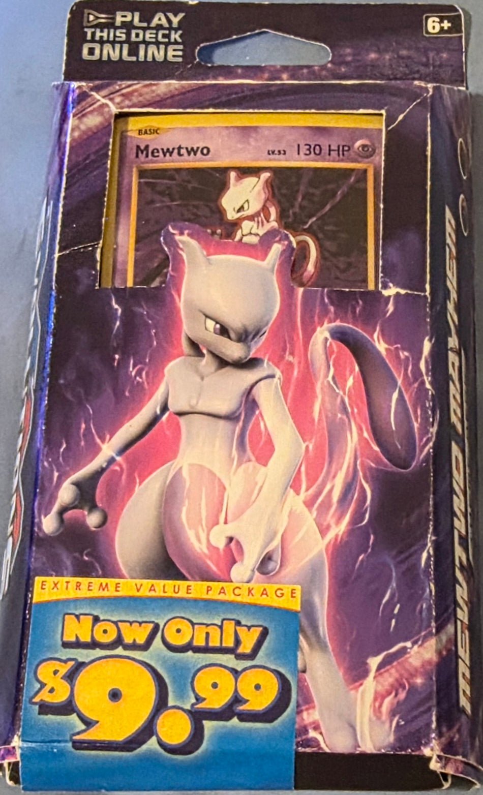 Pokémon TCG XY Evolutions Mewtwo Mayhem Theme Deck 60-Card Deck - Sealed - Grown Up Kids