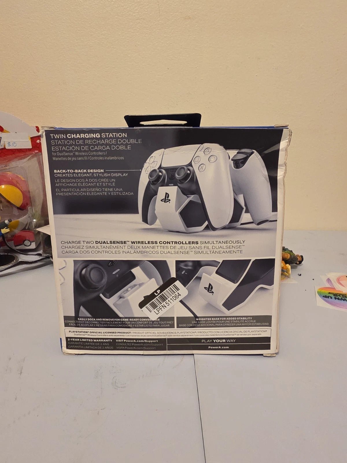 PowerA Twin Charging Station for PlayStation 5 DualSense Controller - Grown Up Kids