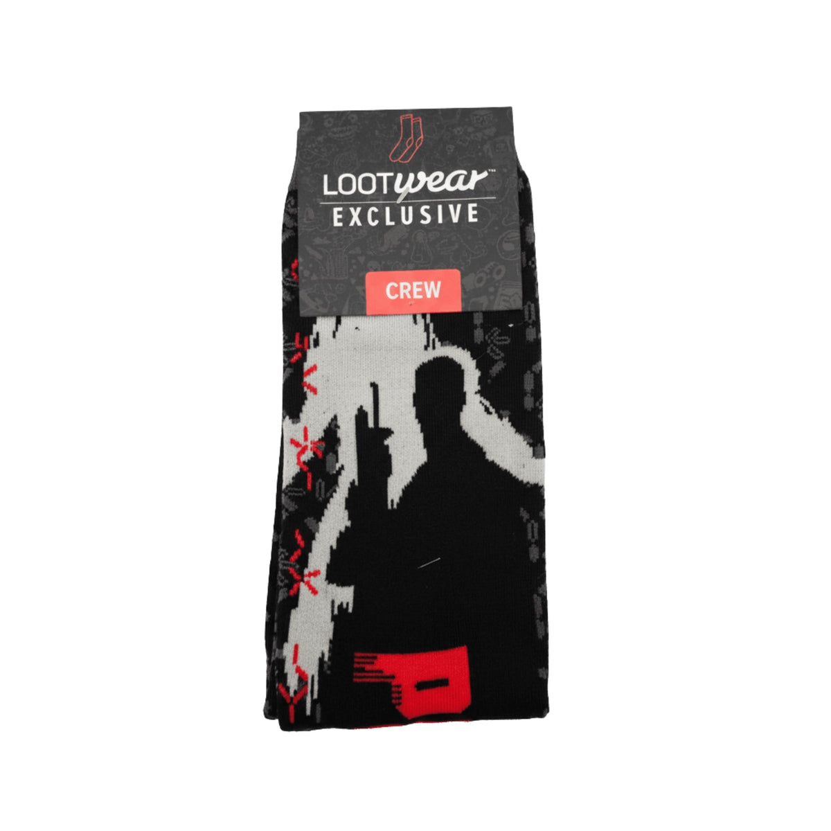 Predator Loot Wear Exclusive Crew Socks - Adult Size 6-12 - Grown Up Kids