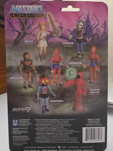 REACTION SHADOW WARRIOR MASTERS OF THE UNIVERSE FIGURE - Grown Up Kids