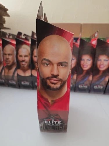 Ricochet WWE Network Spotlight Elite Collection Mattel Damaged Box - Grown Up Kids