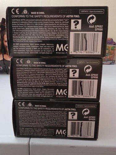 Ricochet WWE Network Spotlight Elite Collection Mattel Damaged Box - Grown Up Kids