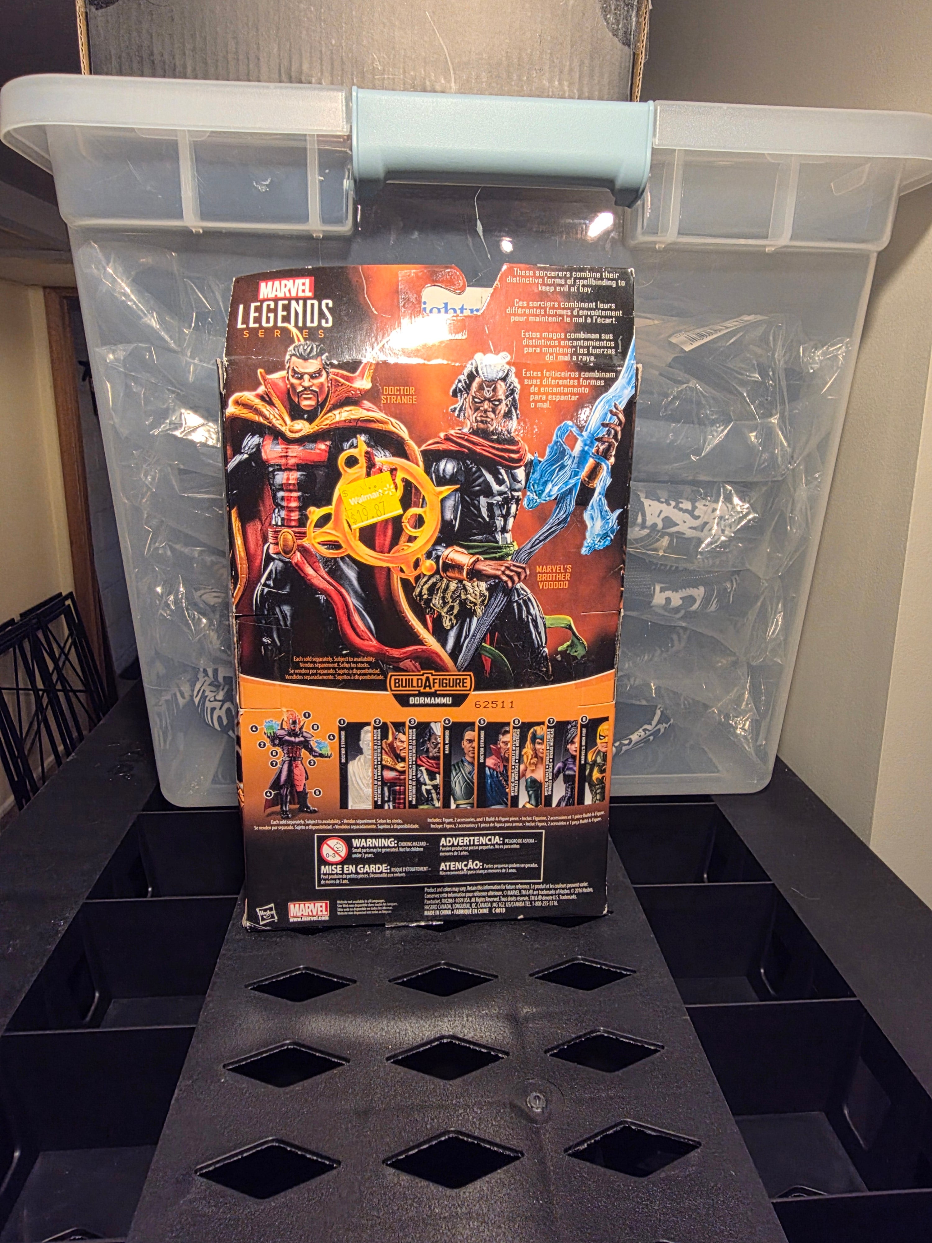 Marvel Legends Series Doctor Voodoo Master of Magic Action Figure - Packaging is very beat up