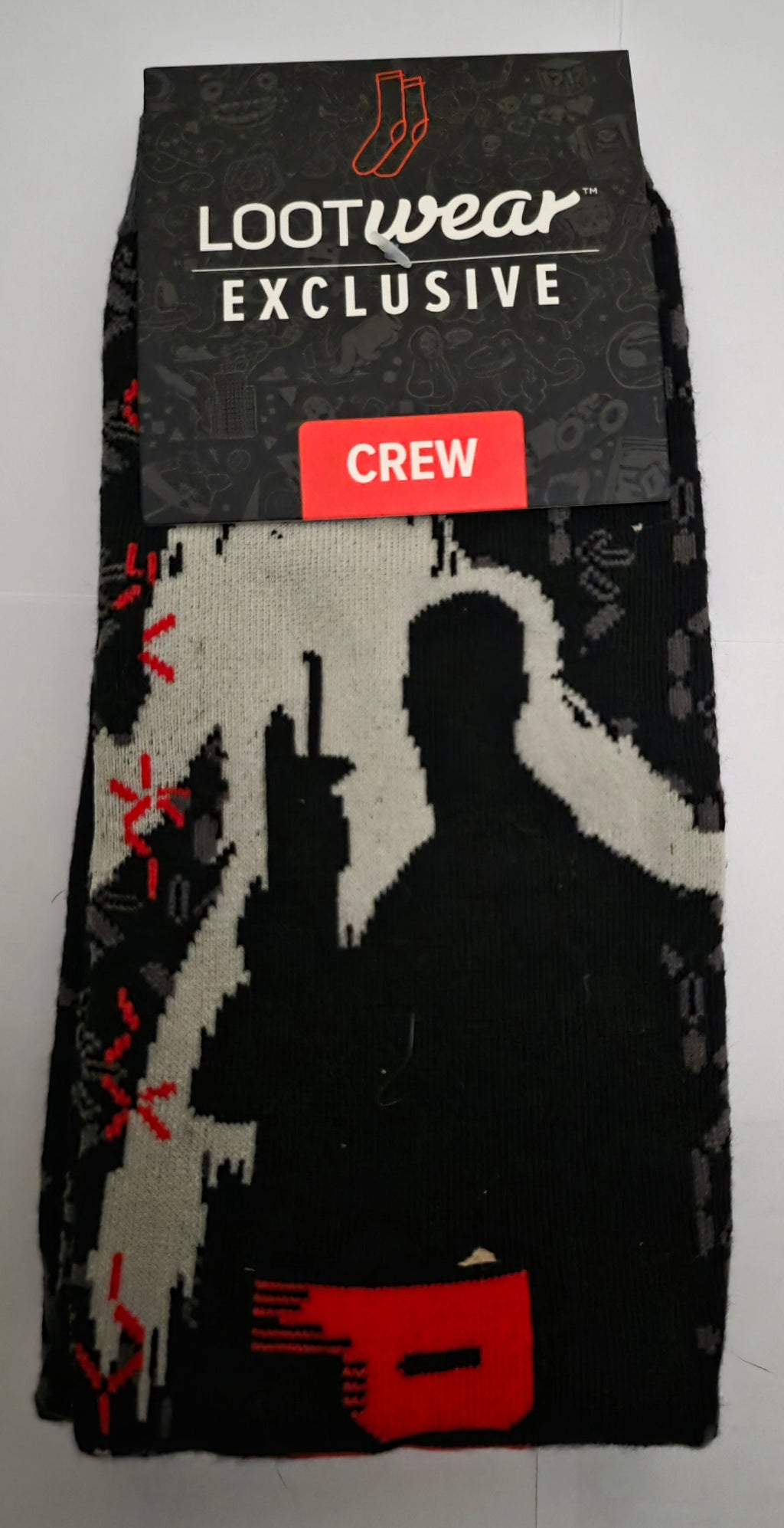 Predator Loot Wear Exclusive Crew Socks Adult Size 6-12
