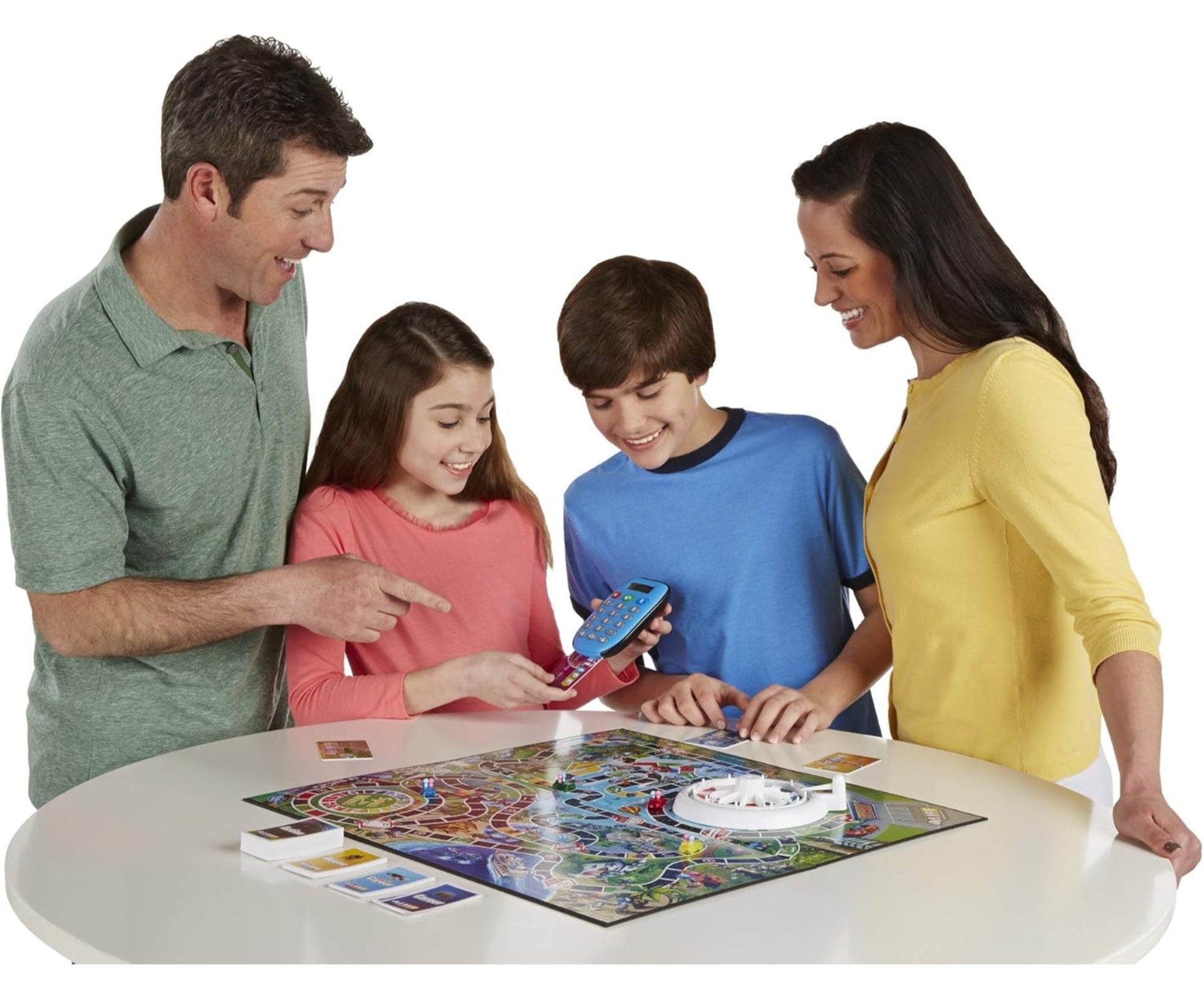 The Game of Life Electronic Banking Edition – Modern Family Board Game with Digital Banking Cards