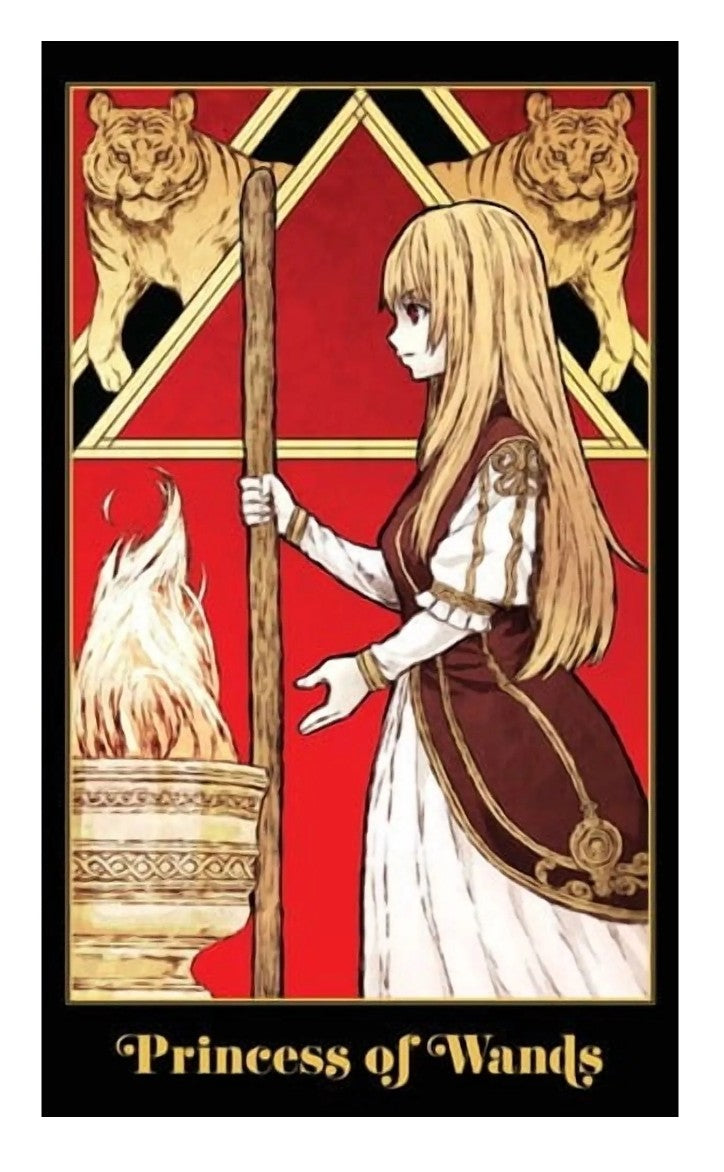Anime Tarot Deck and Guidebook: All Original Artwork