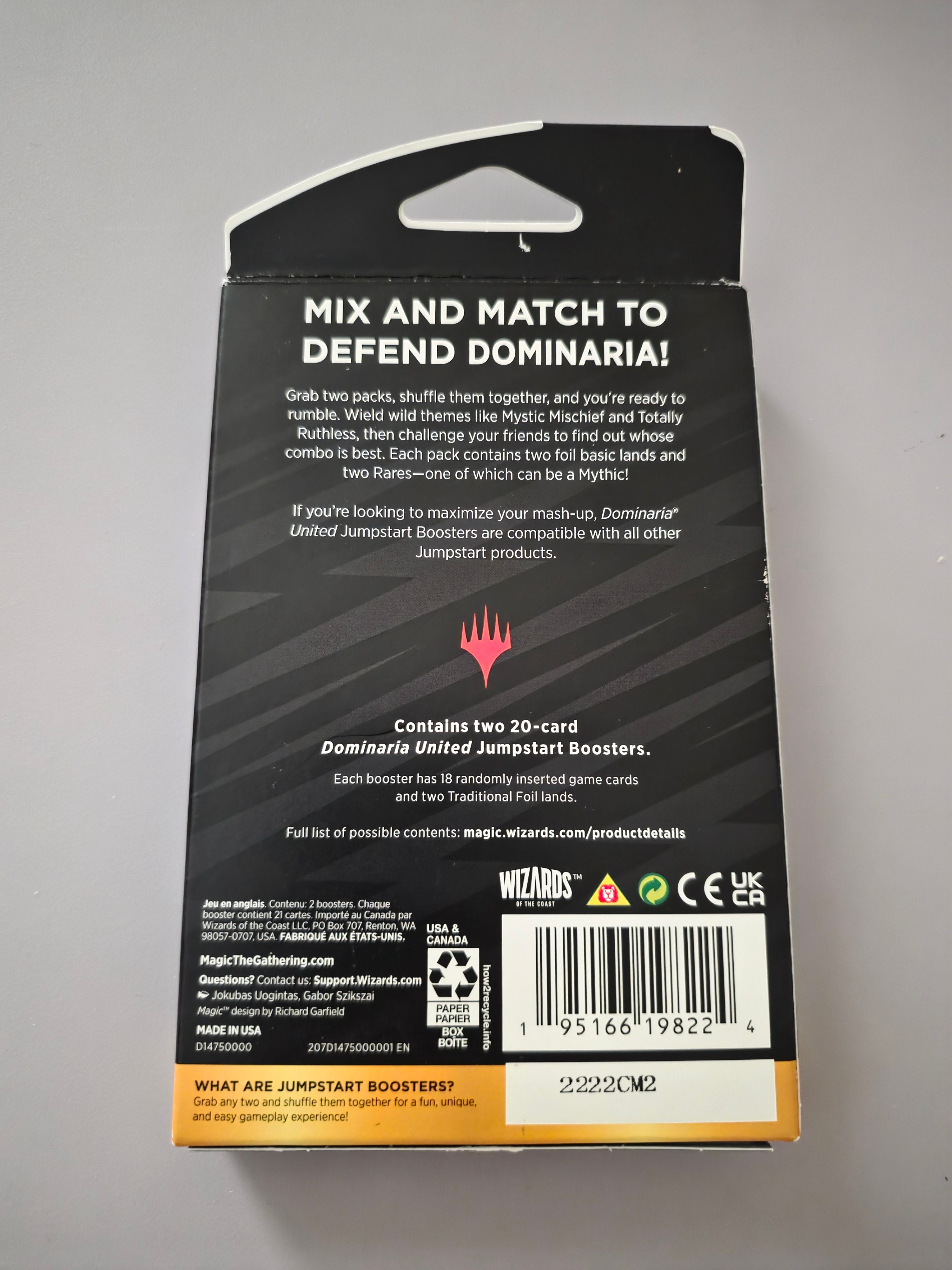 MTG Dominaria United Jumpstart Pack 2 Booster Packs Factory Sealed Box Magic TCG