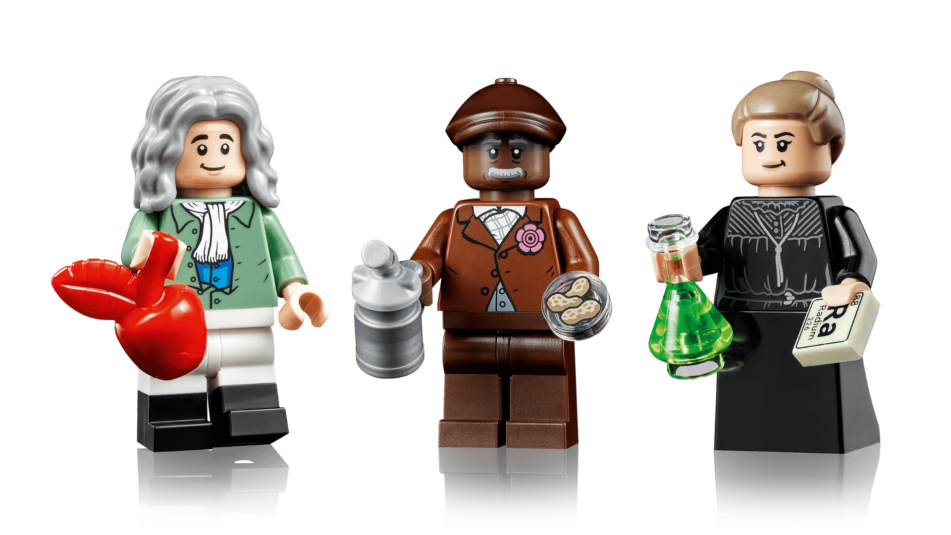 LEGO Ideas 21355 Evolution of STEM – Featuring Marie Curie, Isaac Newton & George Washington Carver