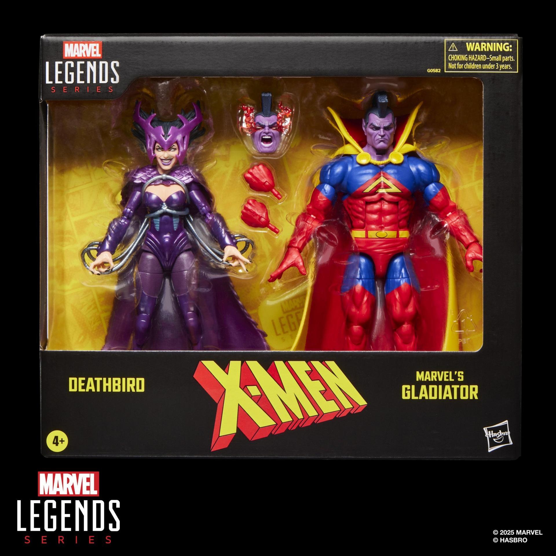 Marvel Legends X-Men Deathbird & Gladiator 2-Pack – Hasbro Action Figure Set (Collector Edition)