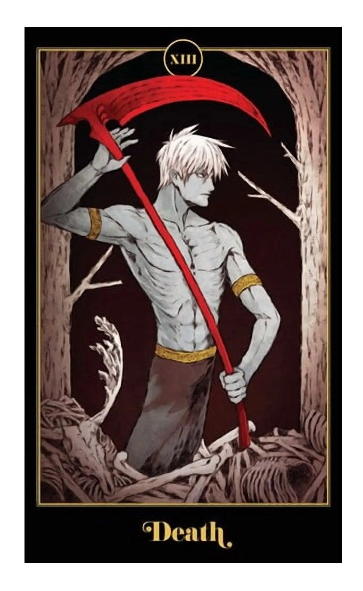 Anime Tarot Deck and Guidebook: All Original Artwork