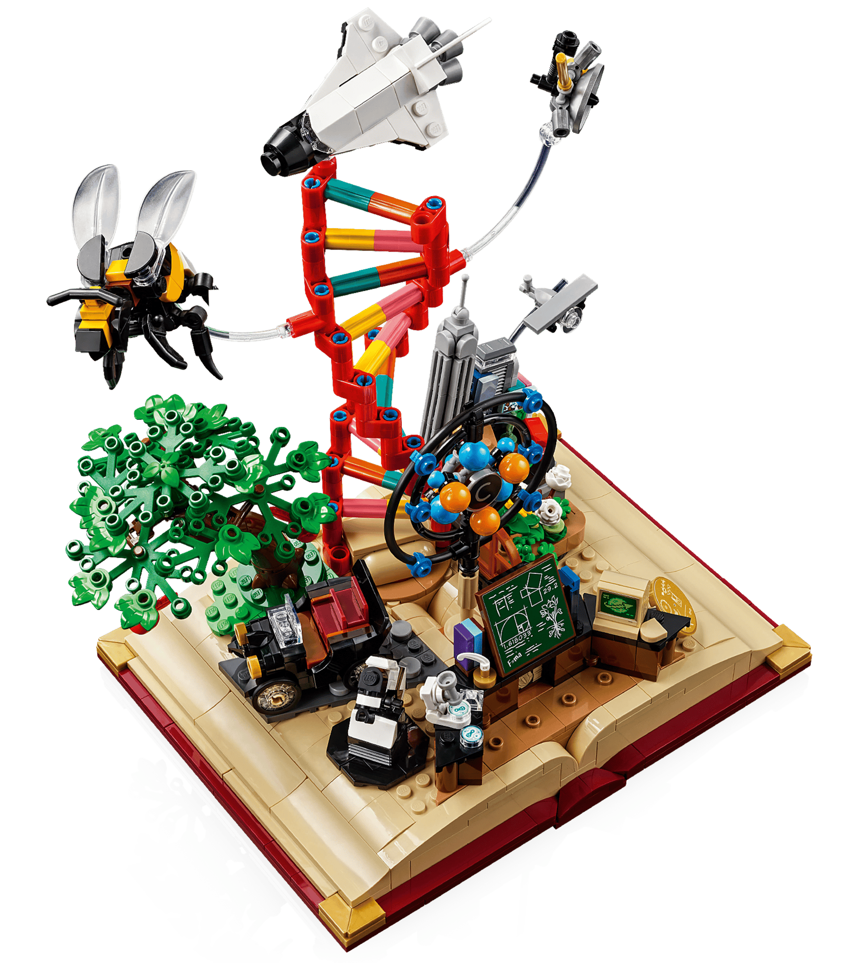 LEGO Ideas 21355 Evolution of STEM – Featuring Marie Curie, Isaac Newton & George Washington Carver
