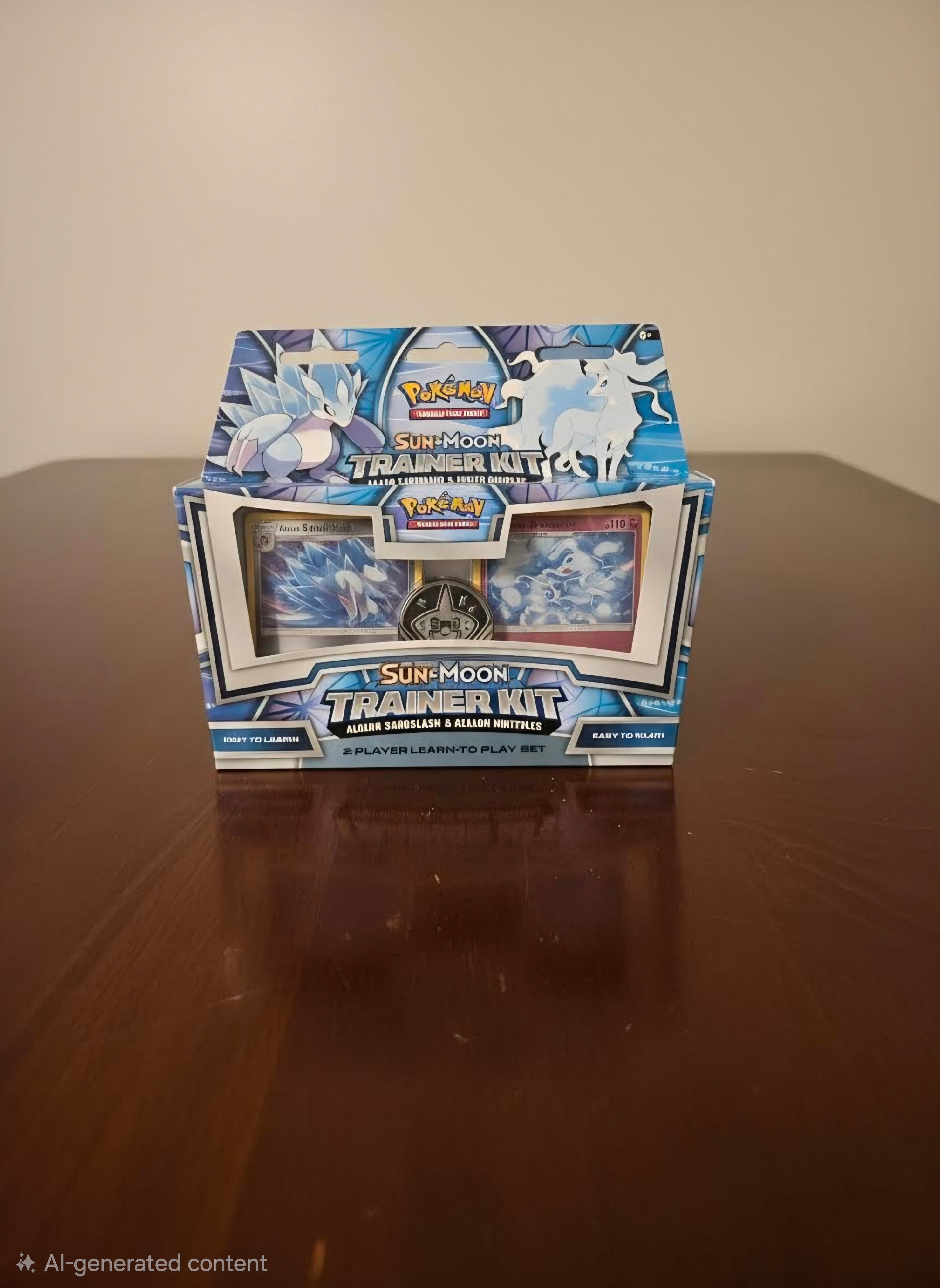 Pokémon TCG Sun & Moon Trainer Kit Alolan Sandslash & Alolan Ninetales Sealed