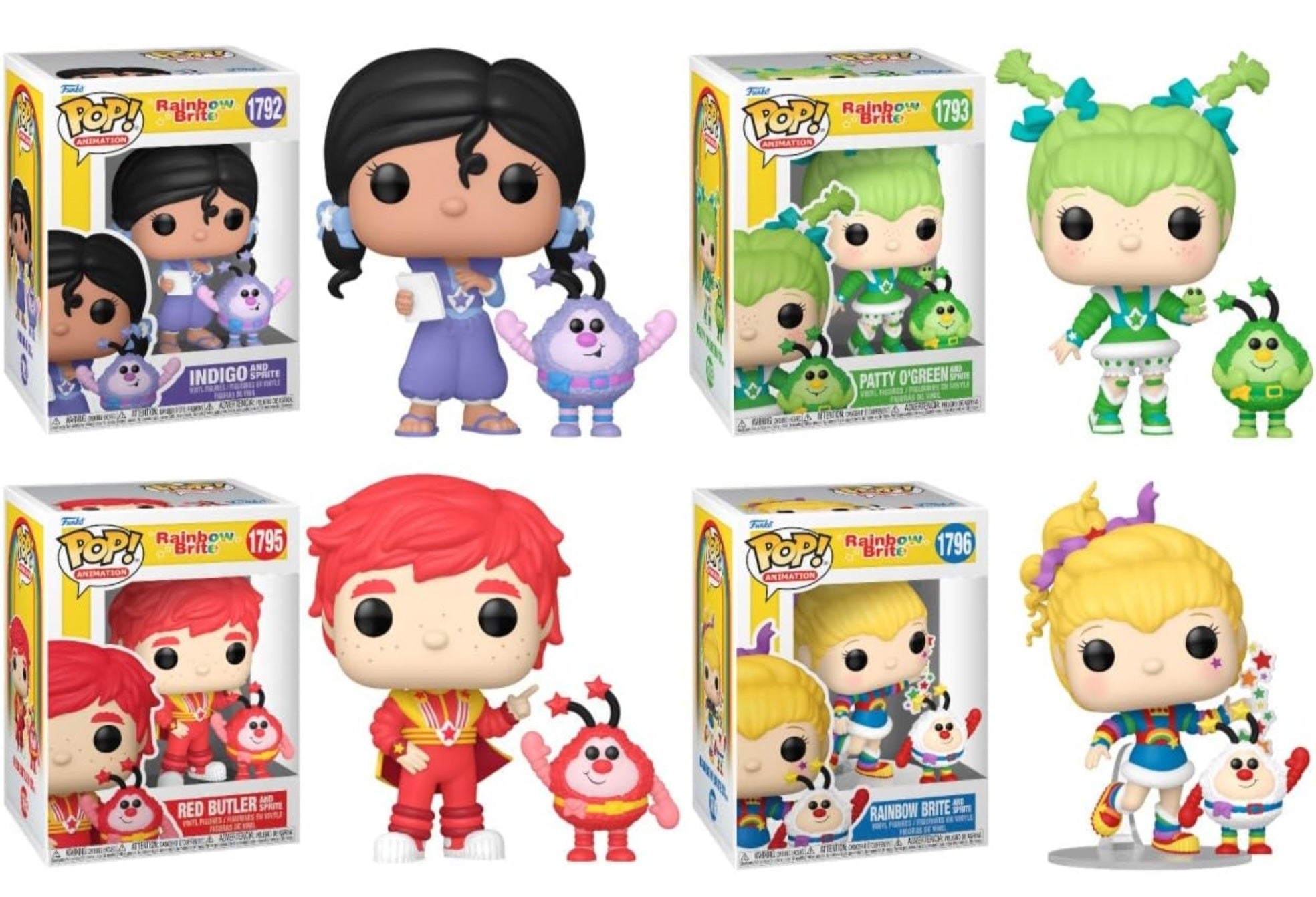 Rainbow Brite Complete Funko Pop Collection – Full Color Crew Bundle