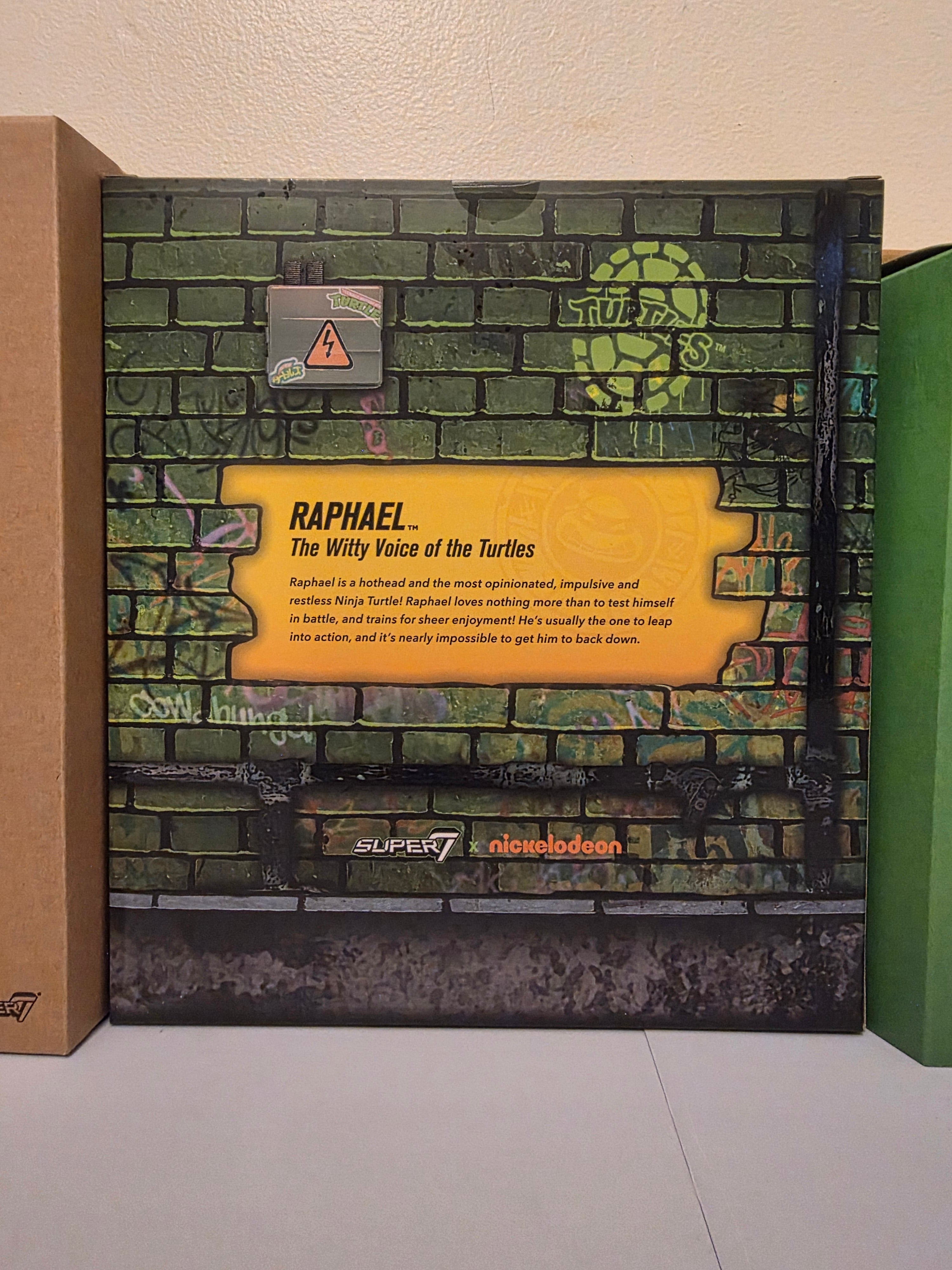Teenage Mutant Ninja Turtles Raphael Super 7 Ultimates Action Figure