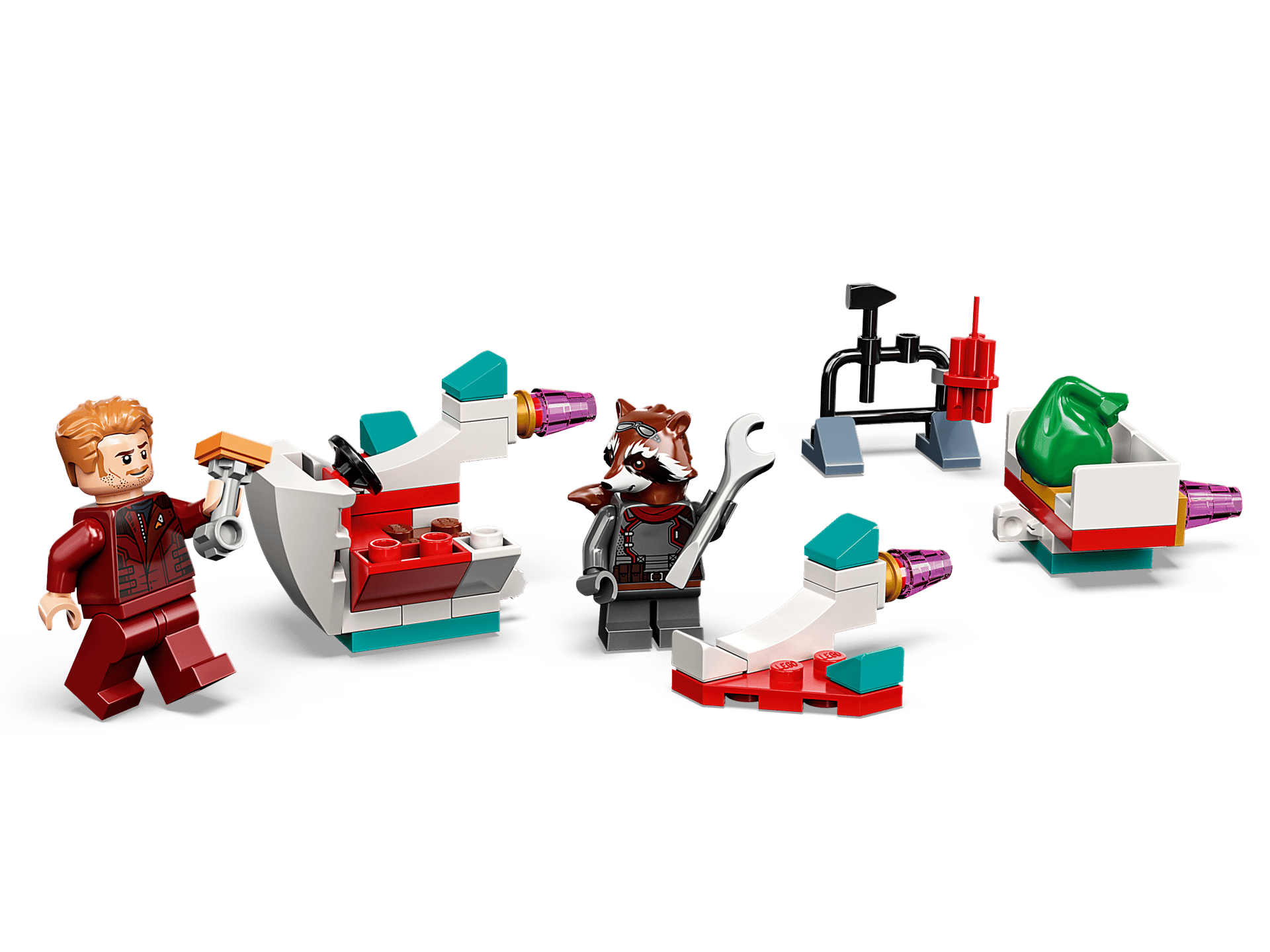 LEGO Guardians of the Galaxy Holiday Special Advent Calendar – 24 Marvel Holiday Surprises & Minifigures