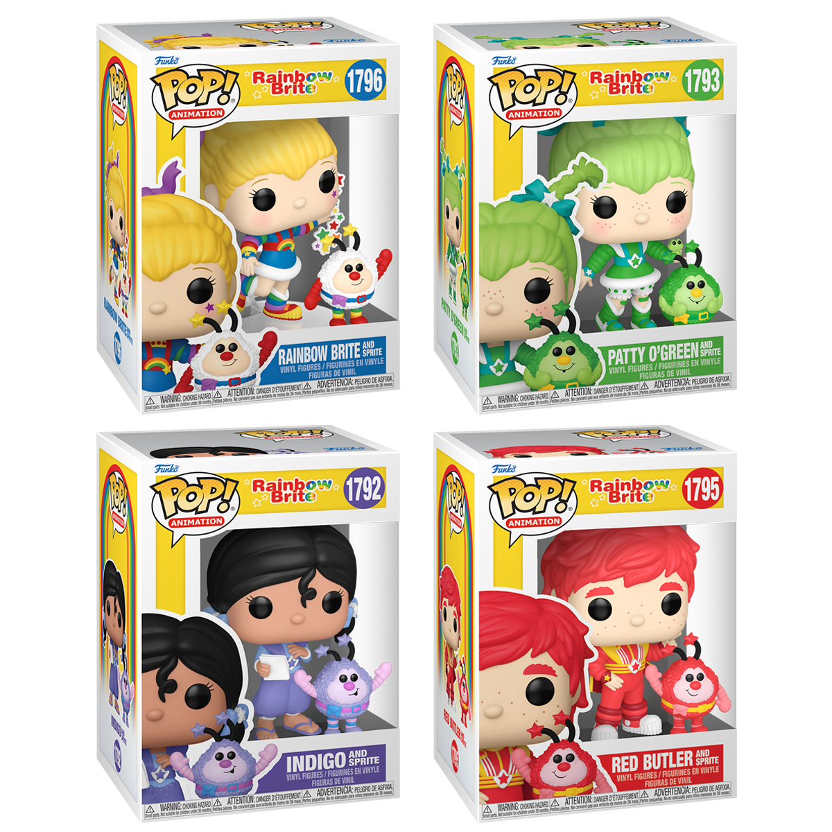Rainbow Brite Complete Funko Pop Collection – Full Color Crew Bundle