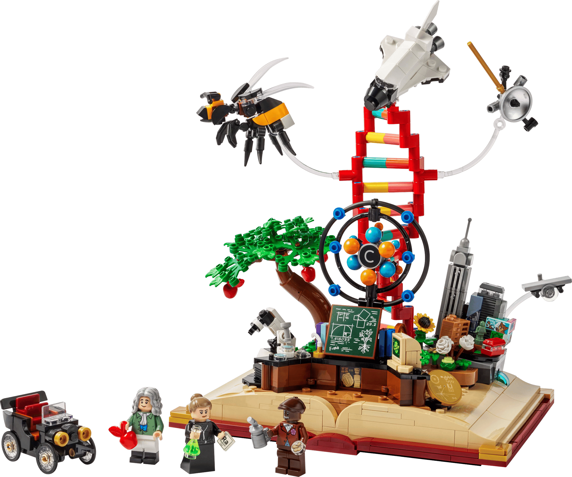 LEGO Ideas 21355 Evolution of STEM – Featuring Marie Curie, Isaac Newton & George Washington Carver